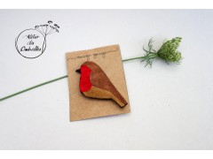 Broche Rouge-Gorge